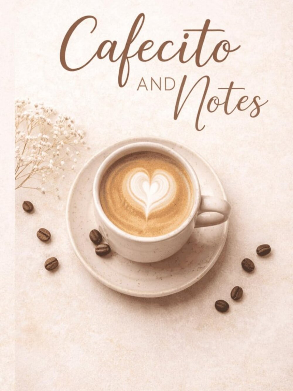 NWT Cafecito and Notes Paperback Notebook
